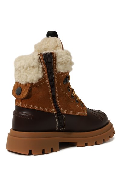 Кожаные ботинки DSQUARED2, арт. 79361/18-28, фото 3