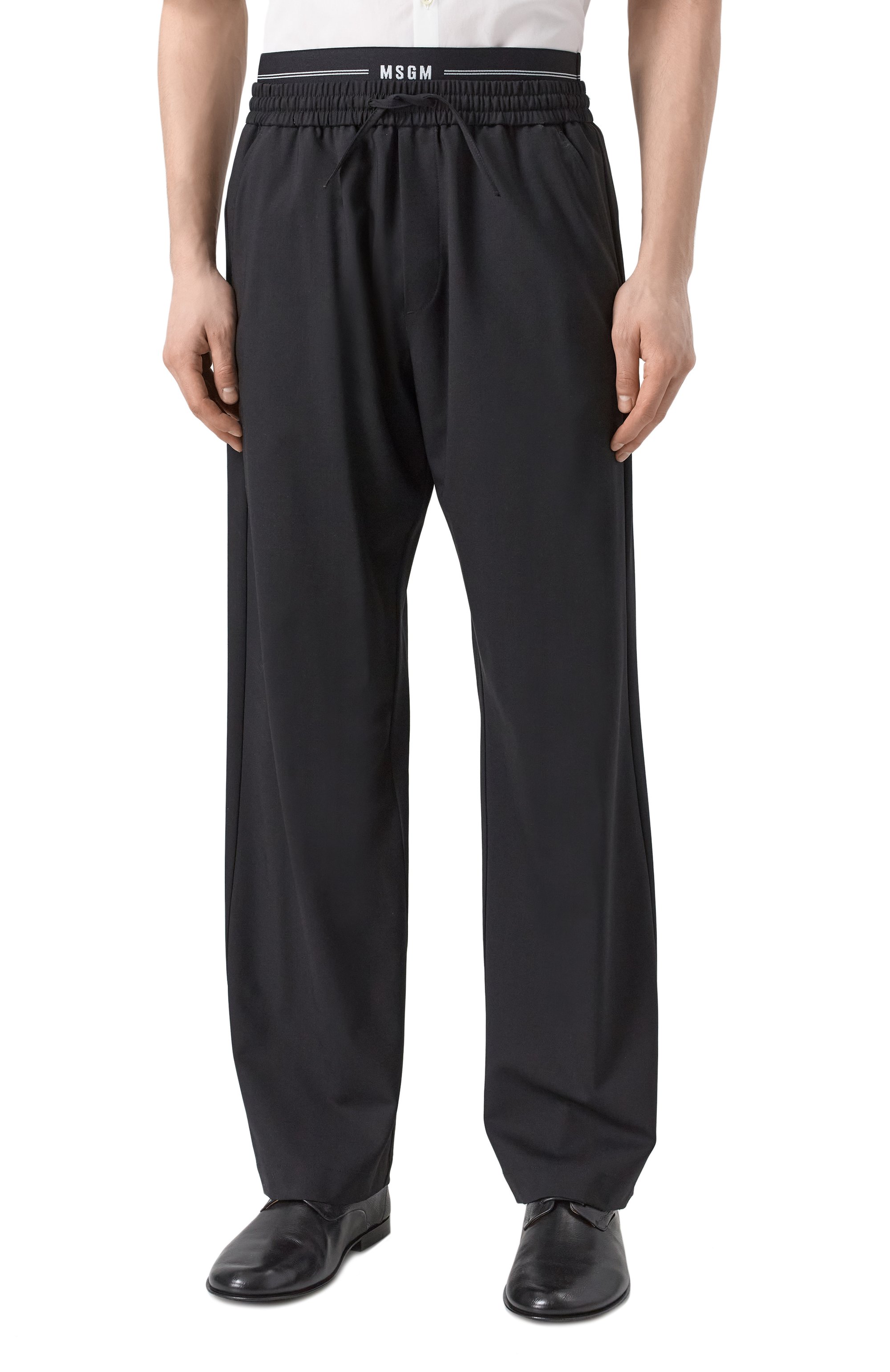 Шерстяные брюки MSGM, арт. 3840MP14/257127, фото 3