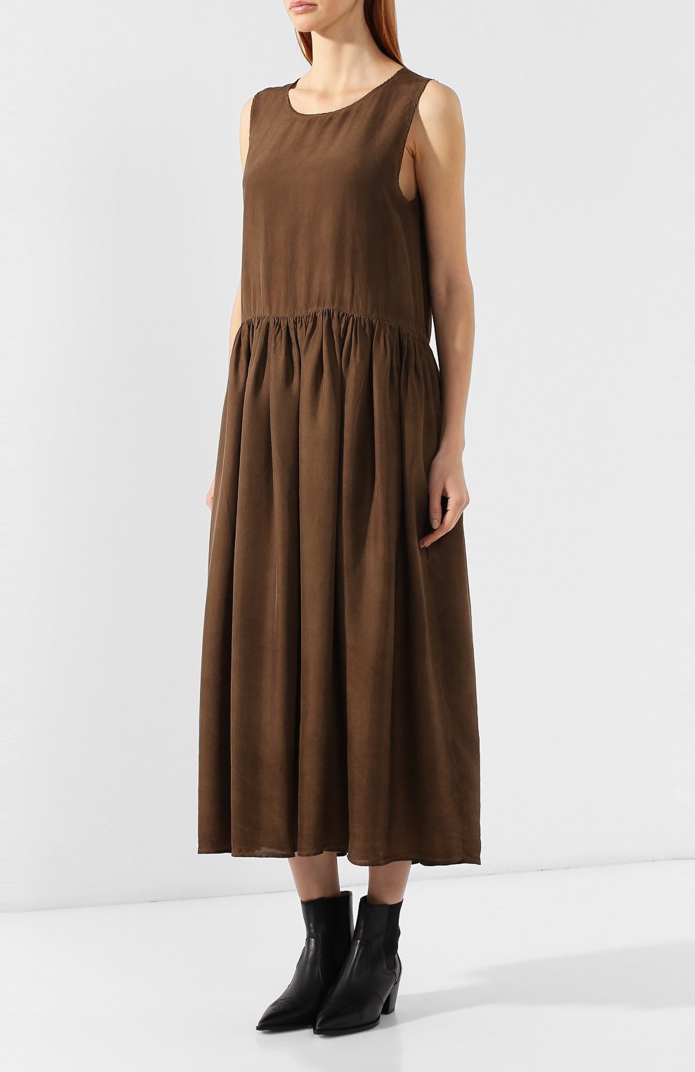 Шелковое платье UMA WANG, арт. P9 M UP5002, фото 3