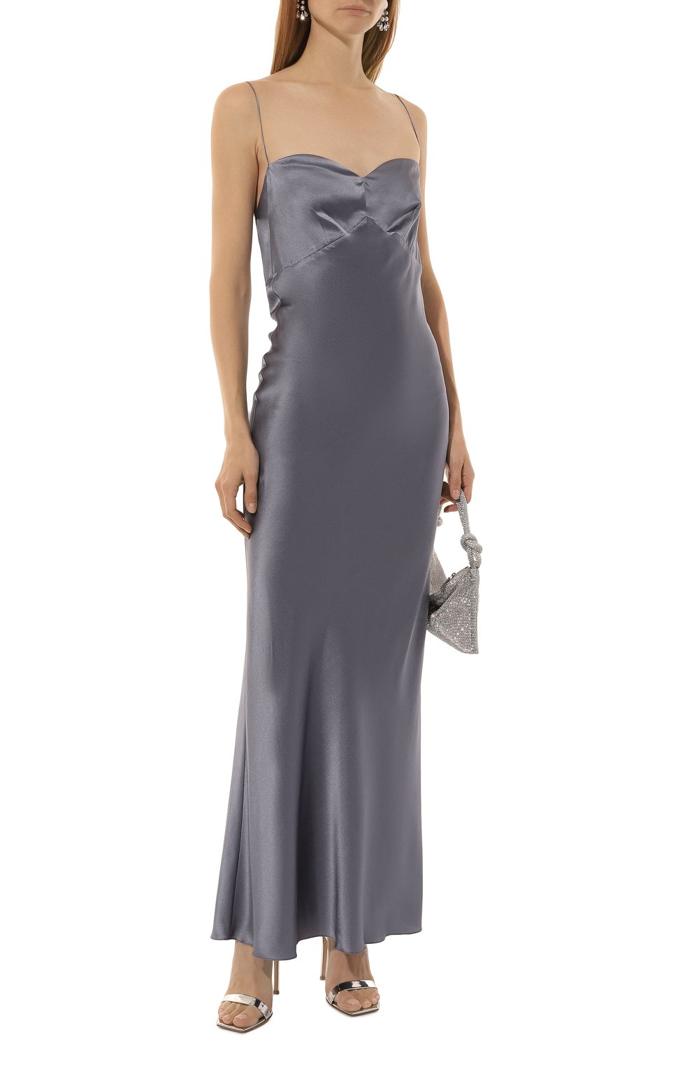 Атласное платье BORNE BOURGEOIS, арт. SW-DR-BO-2017, фото 2