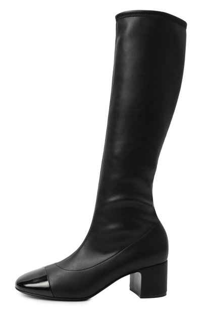 Сапоги nuova mun CASADEI черного цвета по цене 98850 руб., арт. 1S401A0501/T0440, фото 4 Сапоги nuova mun CASADEI, арт. 1S401A0501/T0440, фото 4