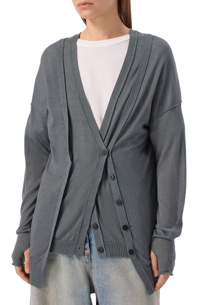 Кардиган из кашемира и шелка ISABEL BENENATO, арт. DK04F25, фото 3