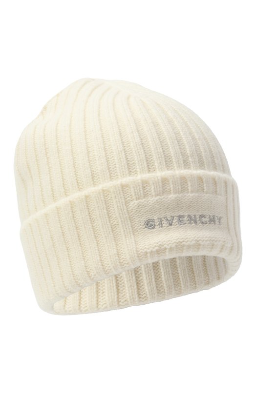 Шапка из шерсти и кашемира Givenchy 710009349 Кремовый 710009349