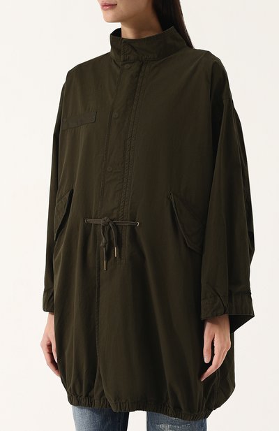 Хлопковая парка свободного кроя с декорированной спинкой ZADIG AND VOLTAIRE, арт. SGC02905F, фото 3