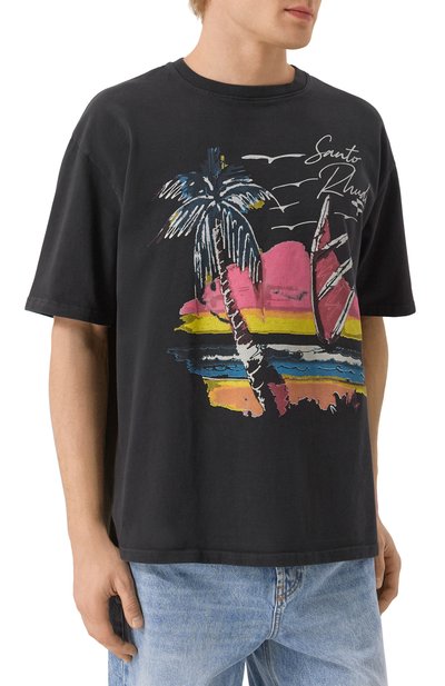 Хлопковая футболка RHUDE, арт. RHPS25TT04012, фото 3