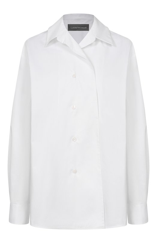 Хлопковая рубашка Lorena Antoniazzi P2650CA29A/4818 Белый P2650CA29A/4818