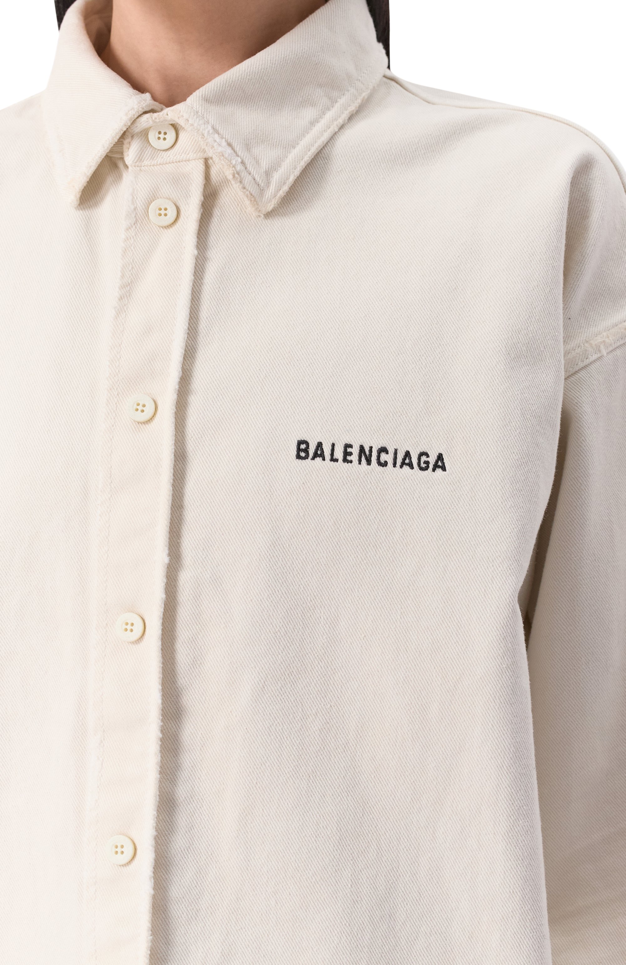 Джинсовая рубашка BALENCIAGA, арт. 822840/TRWA5, фото 5