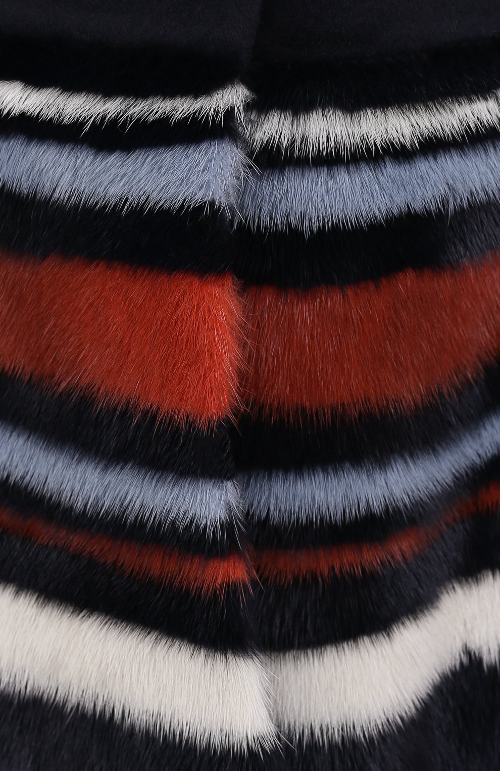 Пальто с меховой отделкой VALENTINO, арт. UF3FAB80DCF, фото 6