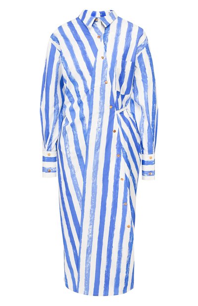 Женское хлопковое платье REJINA PYO, арт. F280/C0TT0N STRIPE PRINT