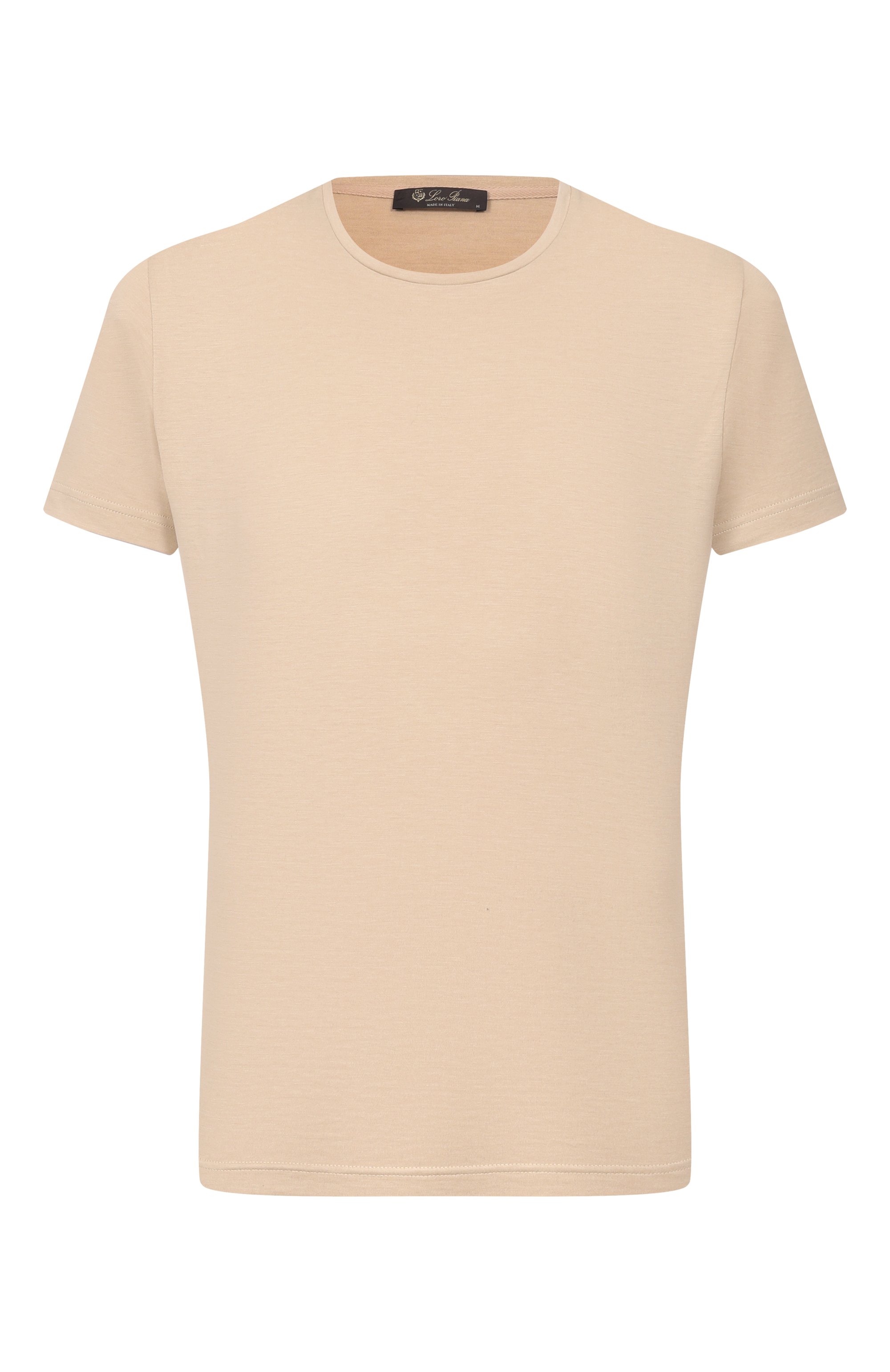 Футболка из шелка и хлопка LORO PIANA, арт. FAF6128, фото 1