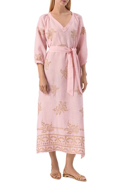 Кожаные сандалии talk to me AQUAZZURA, арт. TTMFLAS0-MSK-S0G, фото 3