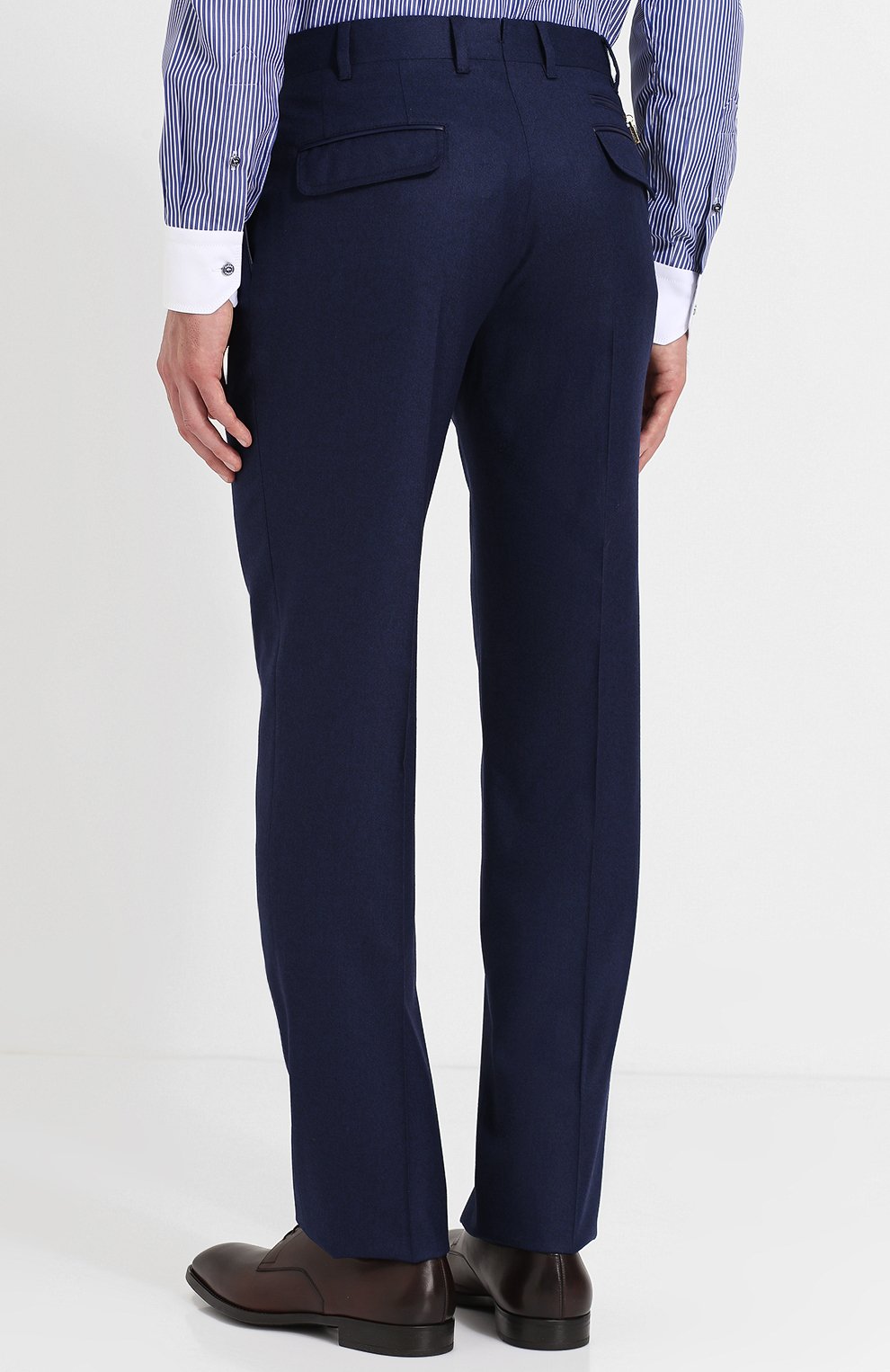 Шерстяные брюки ZILLI, арт. M0Q-40-38N--46438/0001, фото 4