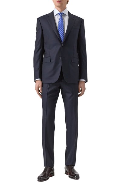 Мужской шерстяной костюм ZEGNA, арт. 221225/C22571