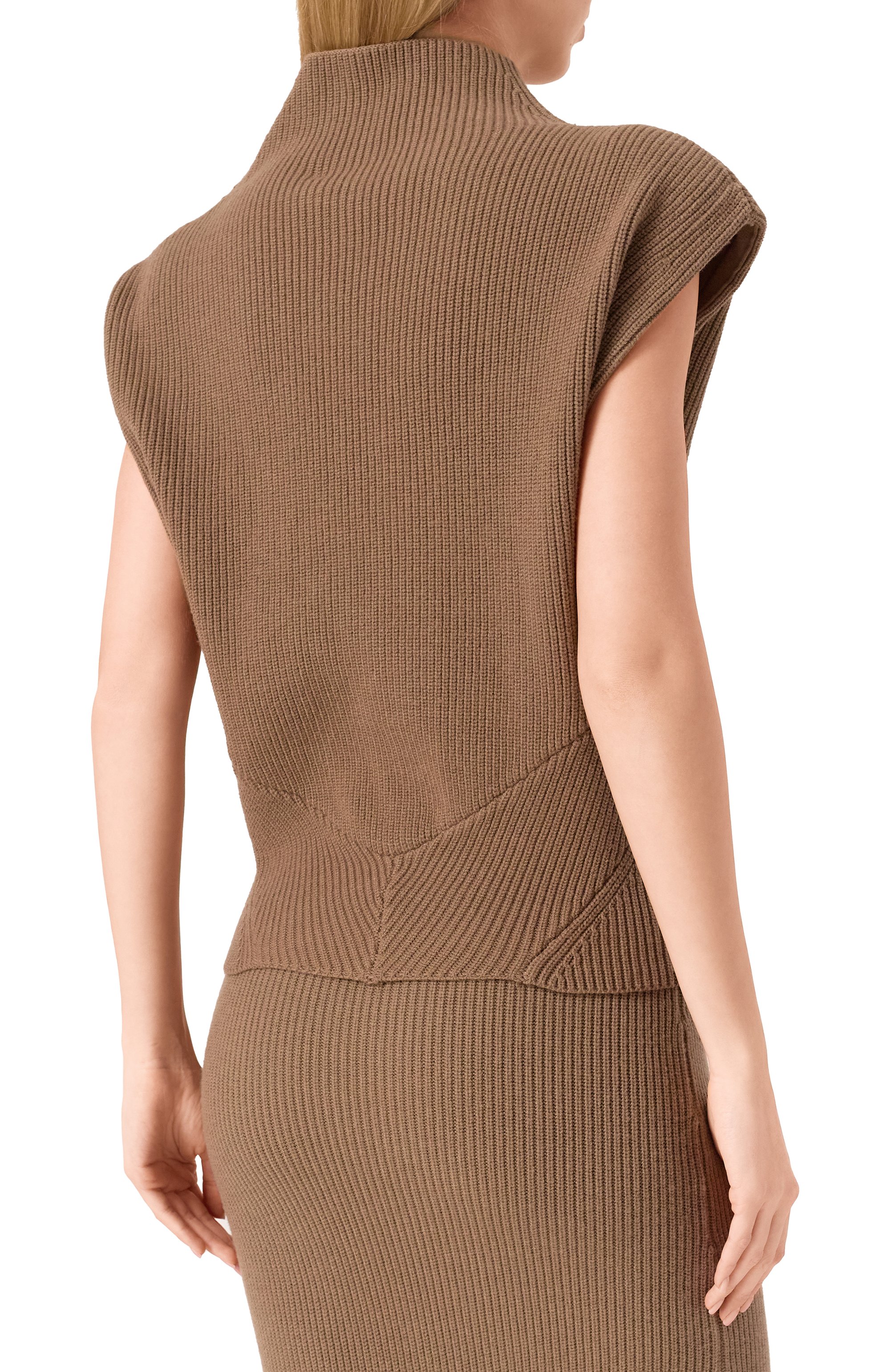 Жилет из шерсти и шелка IRO, арт. WP12KENDA, фото 4