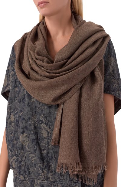 Женская кашемировая шаль GIORGIO ARMANI, арт. GW004172/AF29277