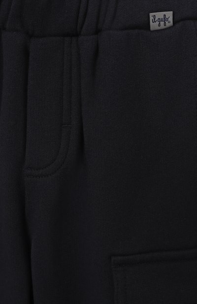 Хлопковые джоггеры IL GUFO, арт. A25GPL0027M0107/2-4, фото 3