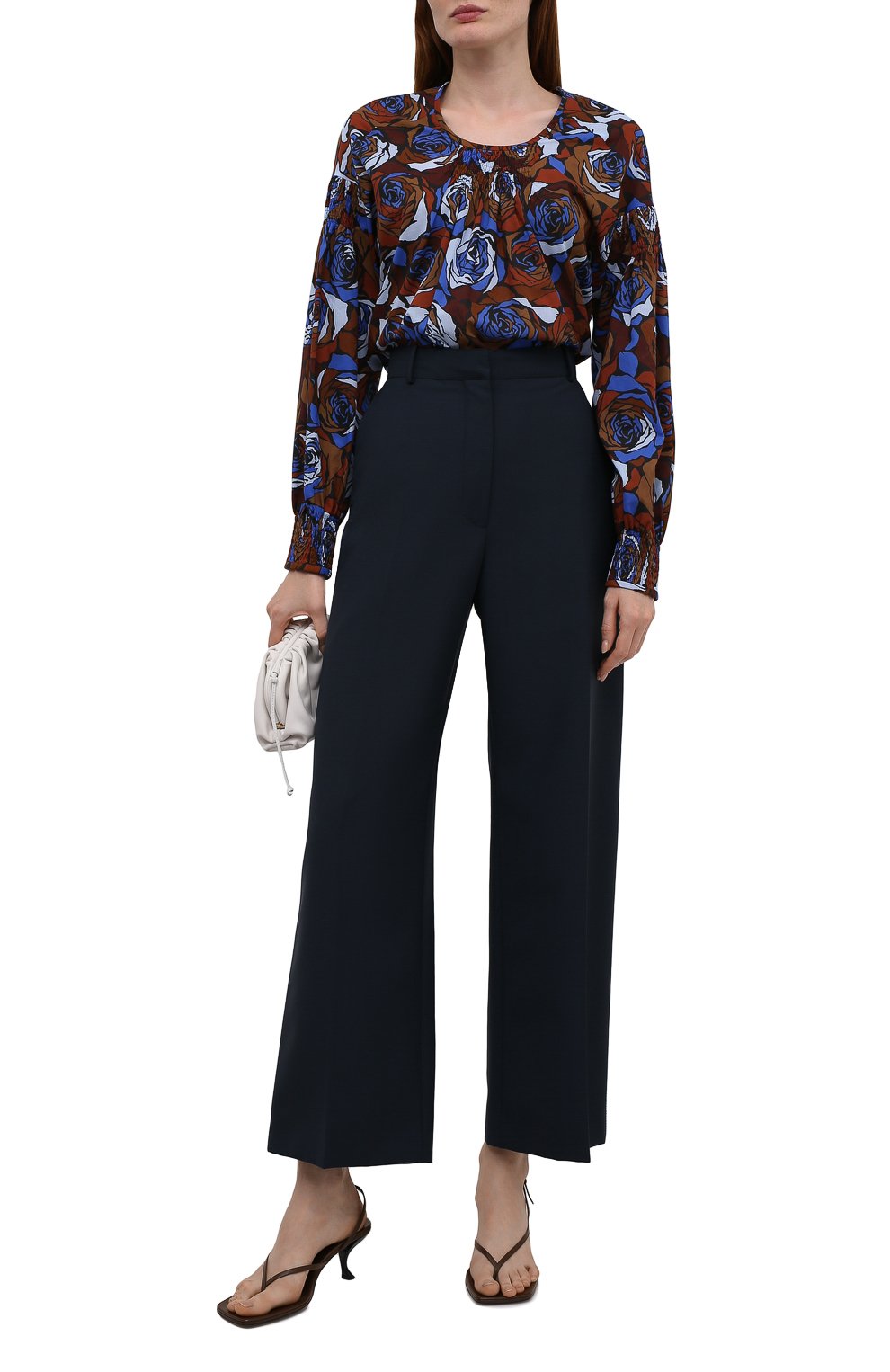 Хлопковая блузка DRIES VAN NOTEN, арт. 212-030764-3076, фото 2