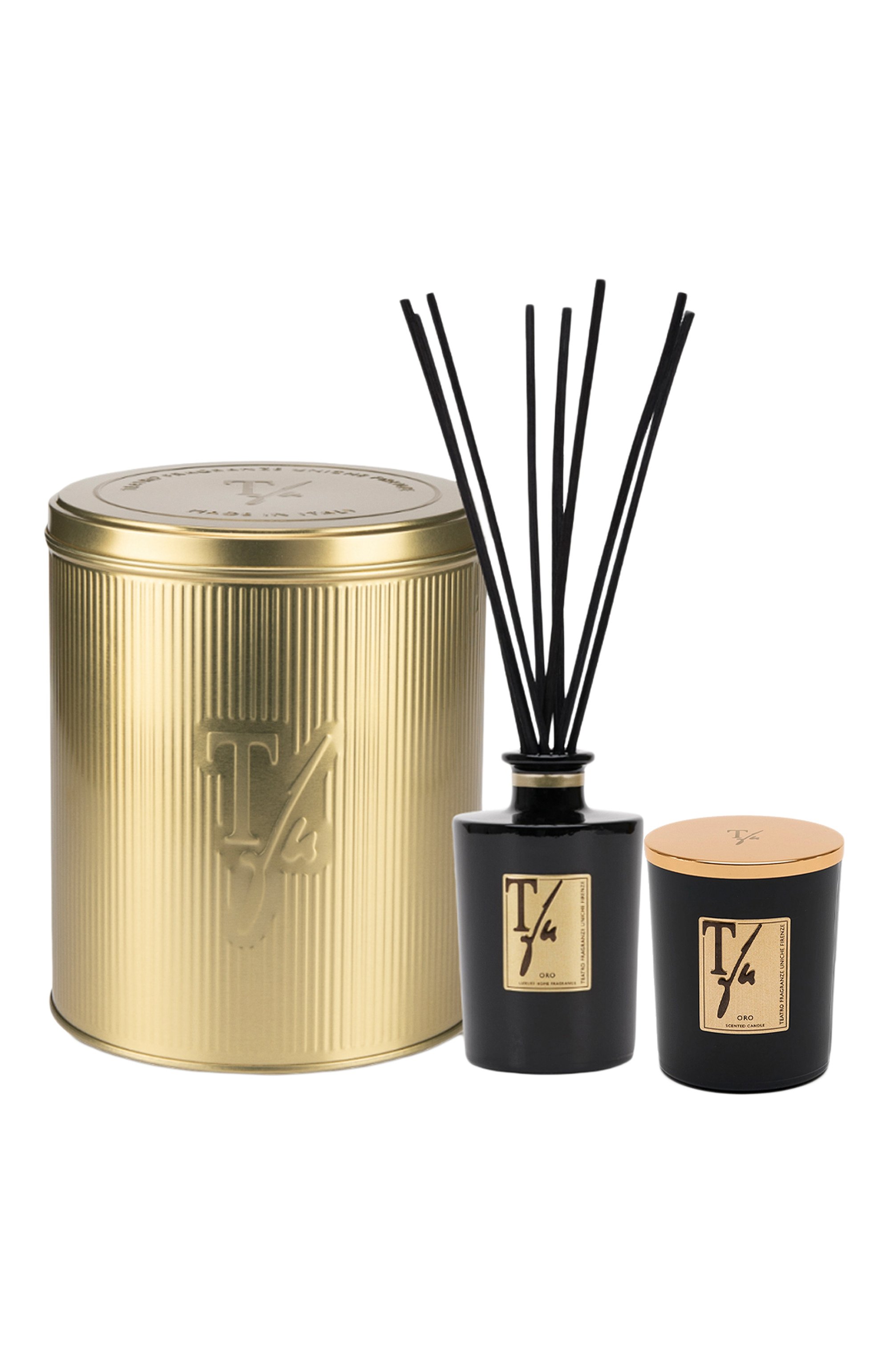 Подарочный набор oro gold tin box #2 (250ml+180g) TEATRO, арт. GOLDTINBOX-2-ORO, фото 1