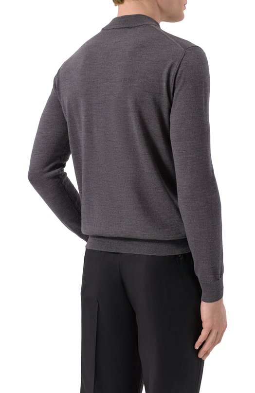 Шерстяной джемпер Andrea Campagna M5625-6687 Серый  M5625-6687 Фото 4