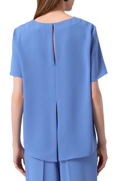 Топ P.A.R.O.S.H. голубого цвета по цене 32800 руб., арт. D312430, фото 4 Топ P.A.R.O.S.H., арт. D312430, фото 4