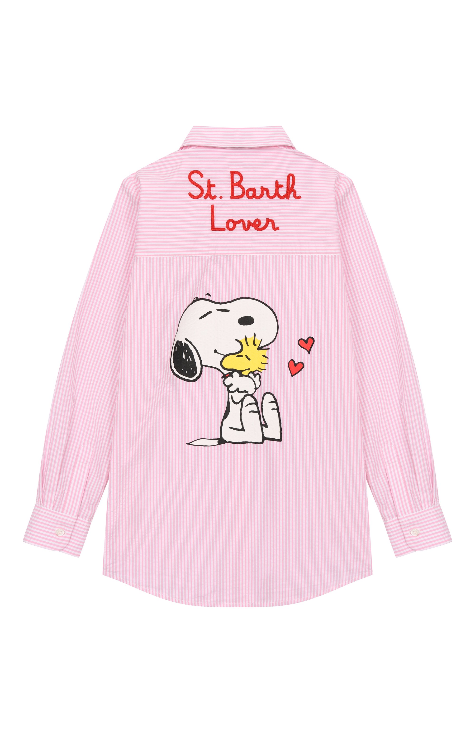 Хлопковая рубашка MC2 SAINT BARTH, арт. STBK MINI BRIGITTE EMBRY/04332H, фото 2