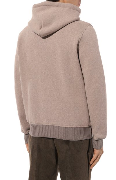 Толстовка из хлопка и кашемира MVST бежевого цвета по цене 149000 руб., арт. 15M429.FW00.MUST./58-62, фото 4 Толстовка из хлопка и кашемира MVST, арт. 15M429.FW00.MUST./58-62, фото 4
