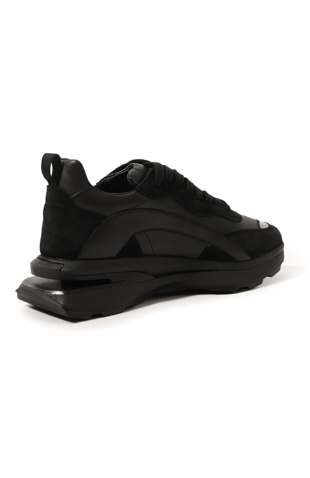 Кожаные кроссовки slash DSQUARED2, арт. SNM0242 25I05795, фото 5