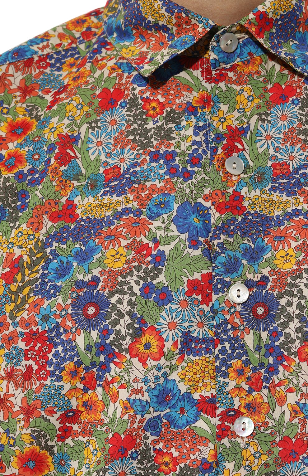 Хлопковая рубашка MC2 SAINT BARTH, арт. STBM/SIKELIA/04039F, фото 5