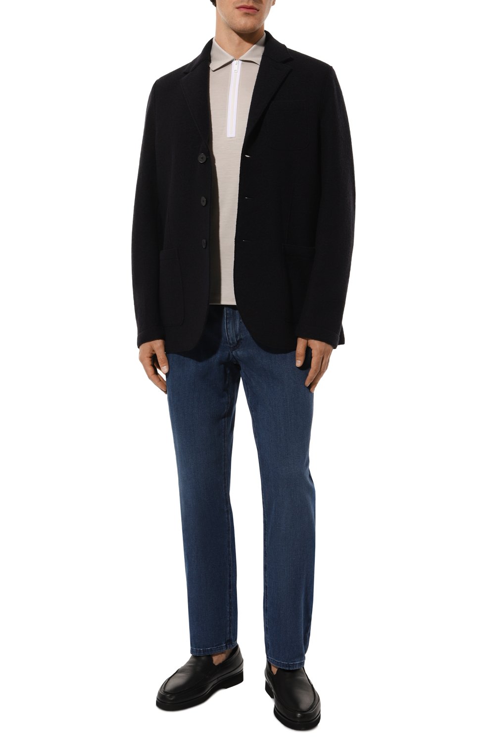 Шерстяное поло ZEGNA бежевого цвета по цене 99500 руб., арт. UC328A6/CCT702, фото 2 Шерстяное поло ZEGNA, арт. UC328A6/CCT702, фото 2