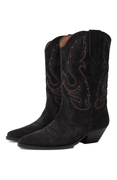 Женские замшевые казаки duerto ISABEL MARANT, арт. 25P/B00003FA-C1A04S