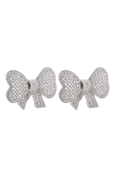Серьги trop chou VALENTINO серебряного цвета по цене 172000 руб., арт. 9W2J0CA7/YCW, фото 3 Серьги trop chou VALENTINO, арт. 9W2J0CA7/YCW, фото 3