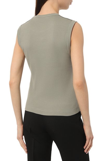 Хлопковый топ BRUNELLO CUCINELLI, арт. MH990BE410, фото 4