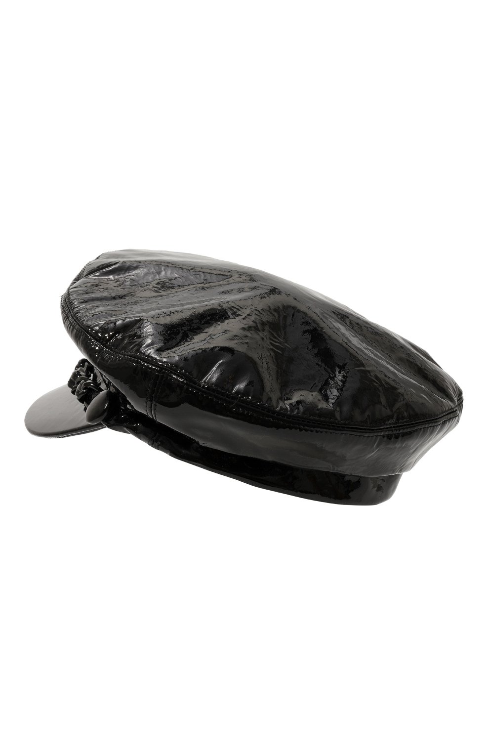 Лакированное кепи с декоративной цепью EUGENIA KIM, арт. 29104-20518E, фото 3