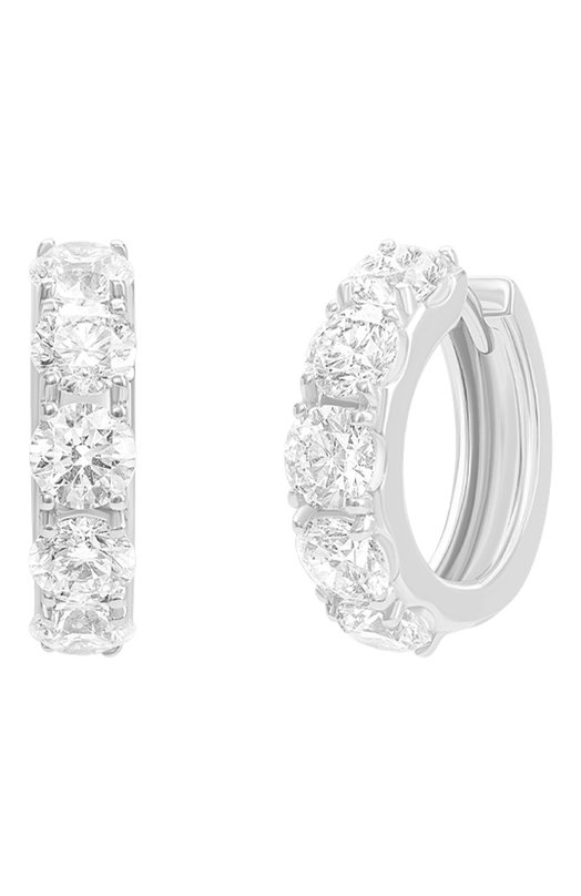 Серьги Hoops Mercury ME26880/WG/HP0.85 Бесцветный  ME26880/WG/HP0.85 Фото 2