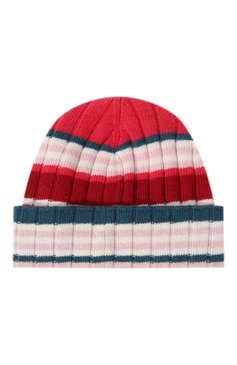Детский комплект из шарфа и шапки EMPORIO ARMANI розового цвета, арт. 397515/3F751 | Фото 3 (Материал: Шерсть, Синтетический материал, Текстиль, Вискоза; Нос: Не проставлено; Материал сплава: Проставлено)