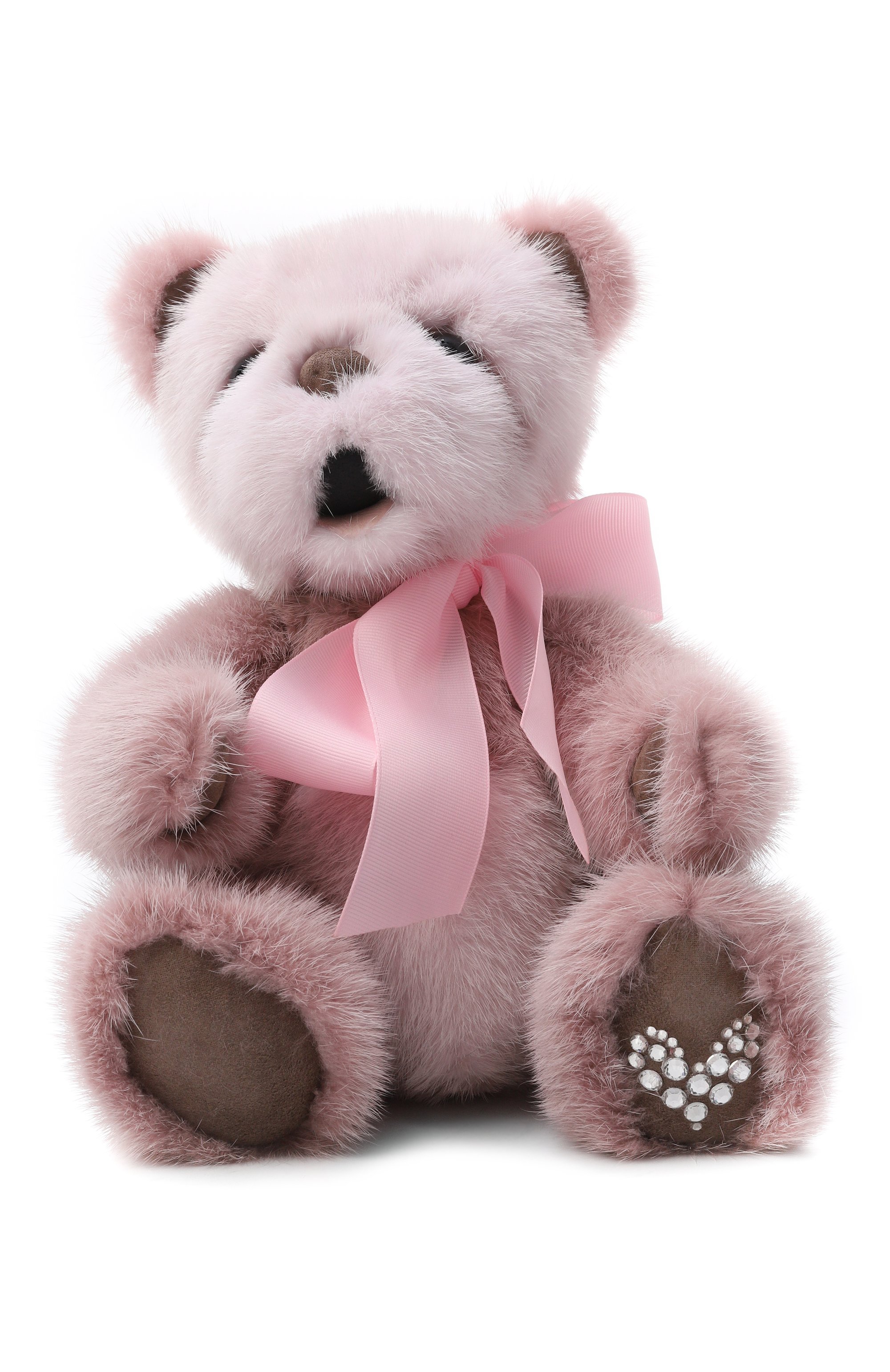 Мягкая игрушка медведь тедди из норки CAROLON, арт. МИ-26-МН-01, фото 1