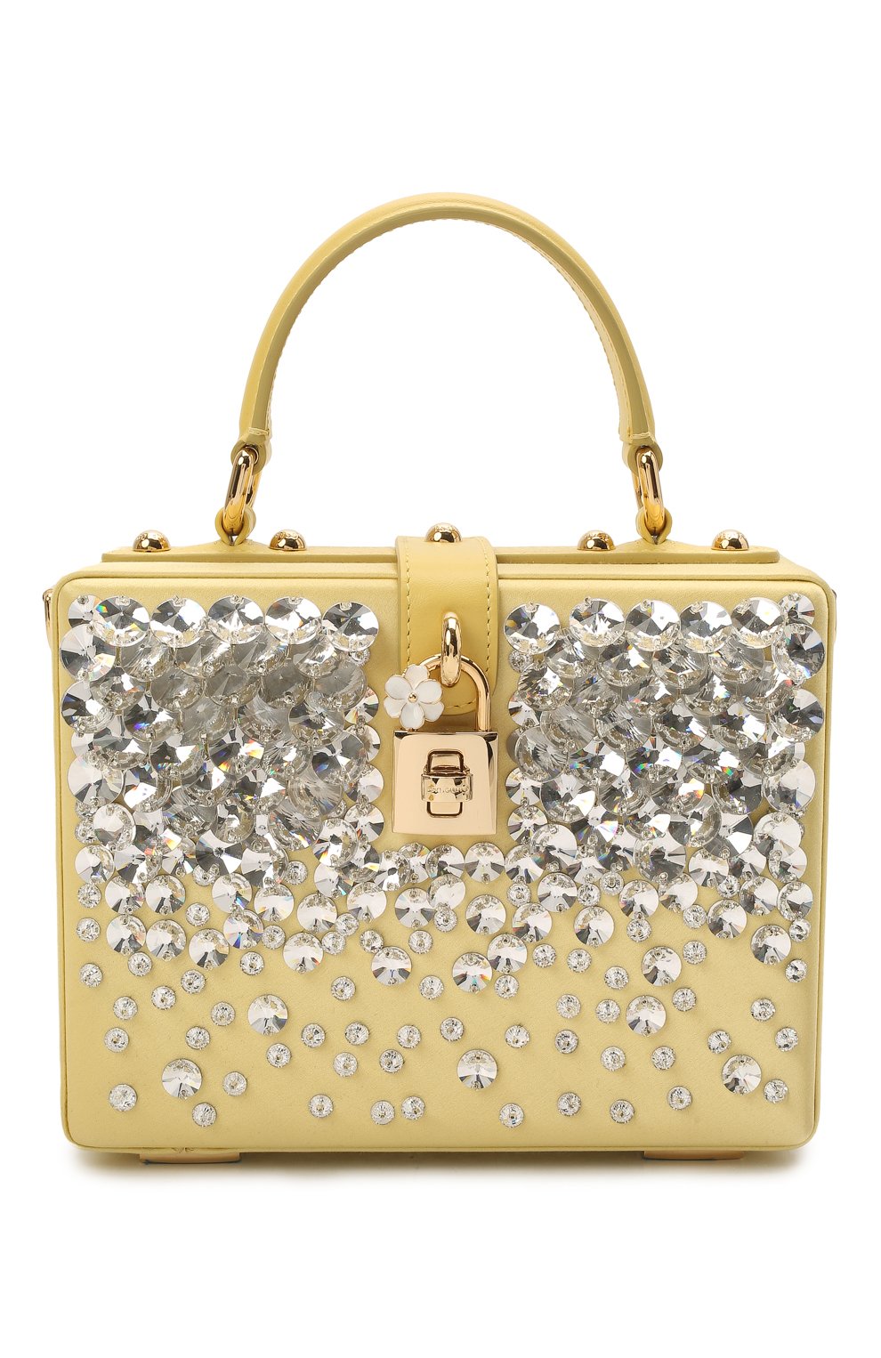 Сумка dolce box DOLCE & GABBANA желтого цвета по цене 333000 руб., арт. BB5970/AW129, фото 1 Сумка dolce box DOLCE & GABBANA, арт. BB5970/AW129, фото 1