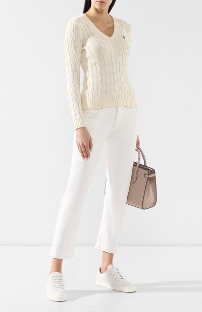 Хлопковый пуловер POLO RALPH LAUREN, арт. 211580008/0S098C09, фото 2