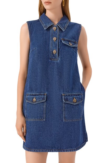 Джинсовое платье SELF-PORTRAIT, арт. PF25803SBL, фото 3