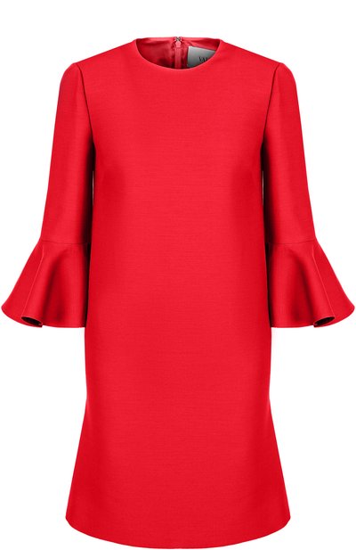 Мини-платье с расклешенными рукавами и круглым вырезом VALENTINO, арт. PB3VAAY5/1CF, фото 1