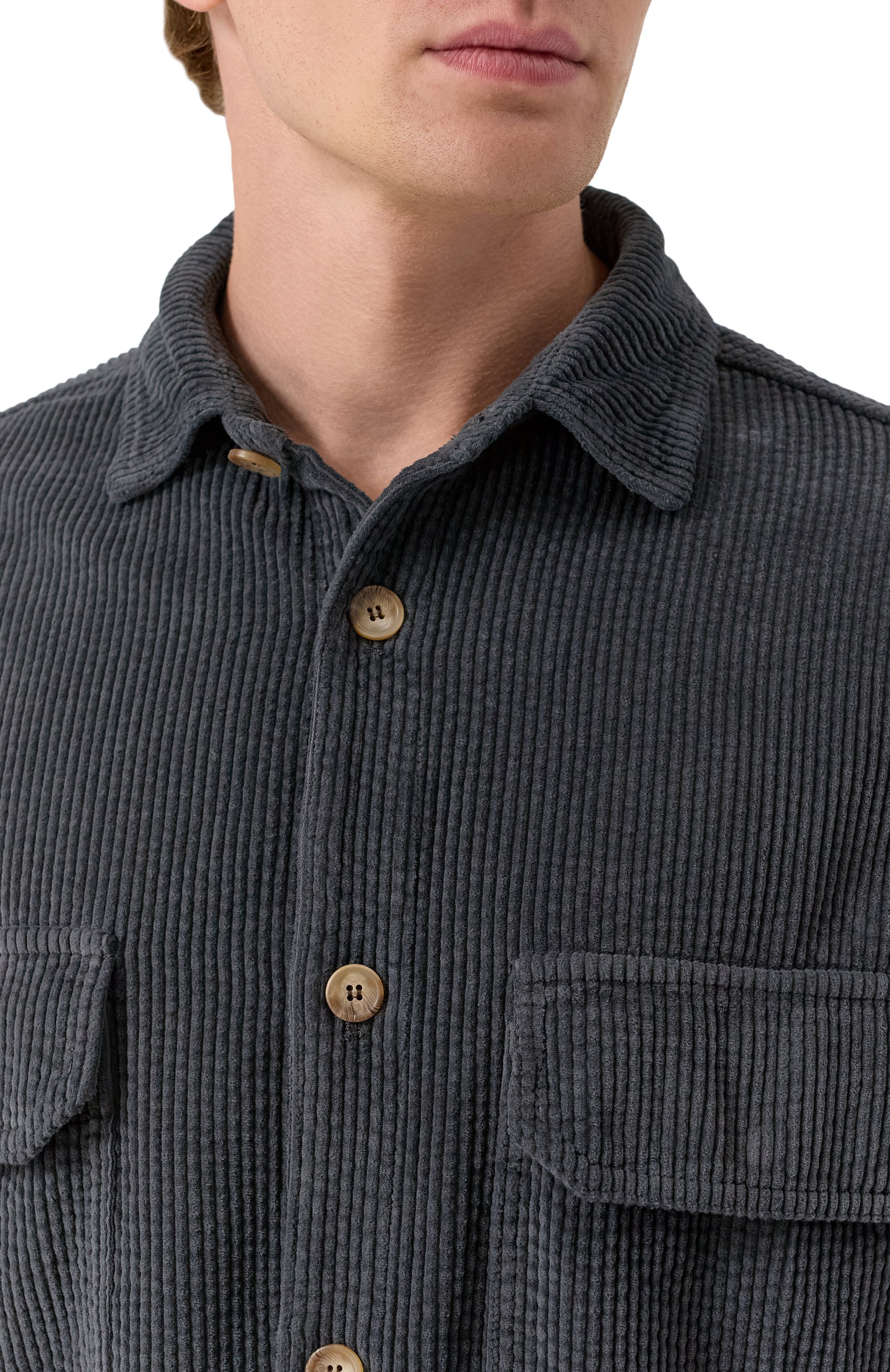 Вельветовая рубашка WHITE SAND, арт. 25WSU20/317, фото 5