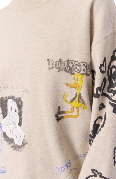 Хлопковый свитшот DOMREBEL, арт. BEAKER SWEATSHIRT, фото 5
