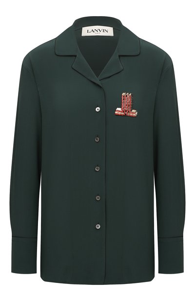 Женская шелковая рубашка LANVIN, арт. RW-SI9002-4868-P22