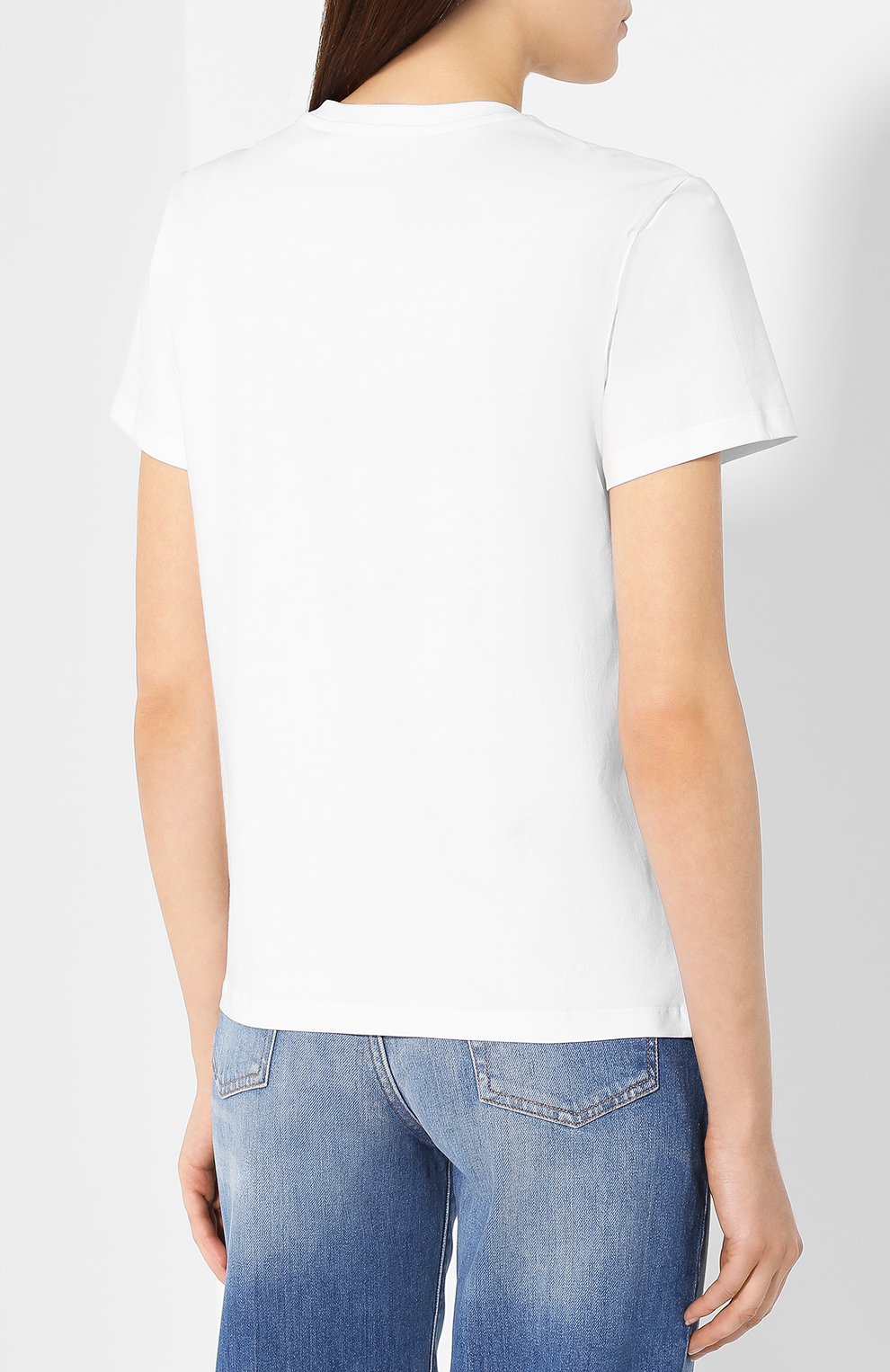 Хлопковая футболка MSGM, арт. 2741MDM60 195797, фото 4
