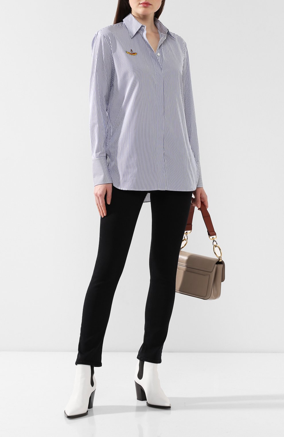 Хлопковая рубашка STELLA MCCARTNEY, арт. 579060/SNA06, фото 2