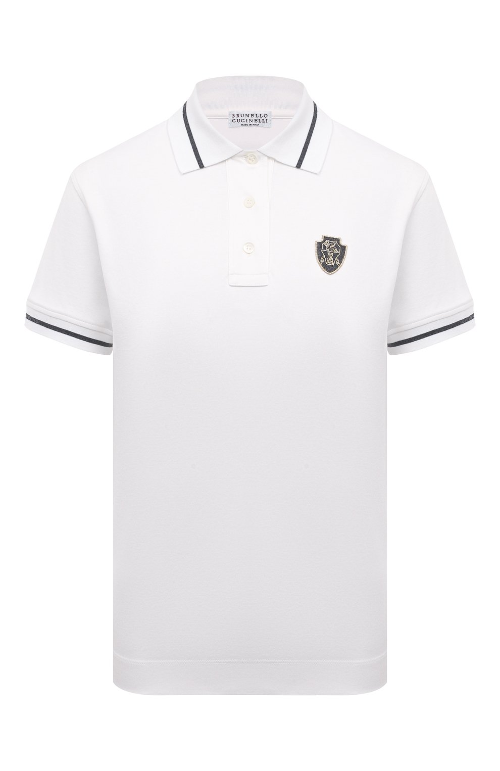 Хлопковое поло BRUNELLO CUCINELLI, арт. ML824B1436, фото 1