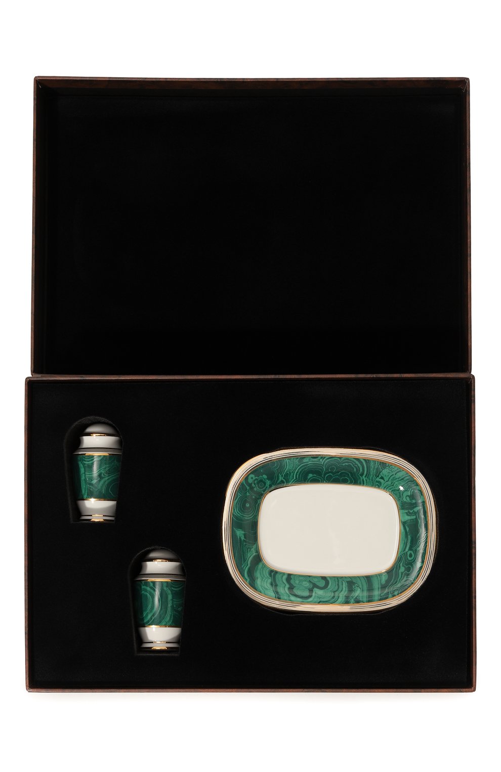 Набор из солонки и перечницы на подносе STEFANO RICCI, арт. 0SALPEP001/MLCH02, фото 5