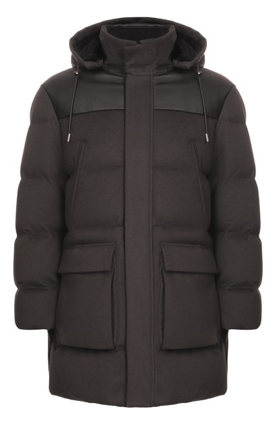 Мужская пуховик с отделкой из норки MVST, арт. M26.1MM.0M16.1/F184 CASHMERE+CERV0