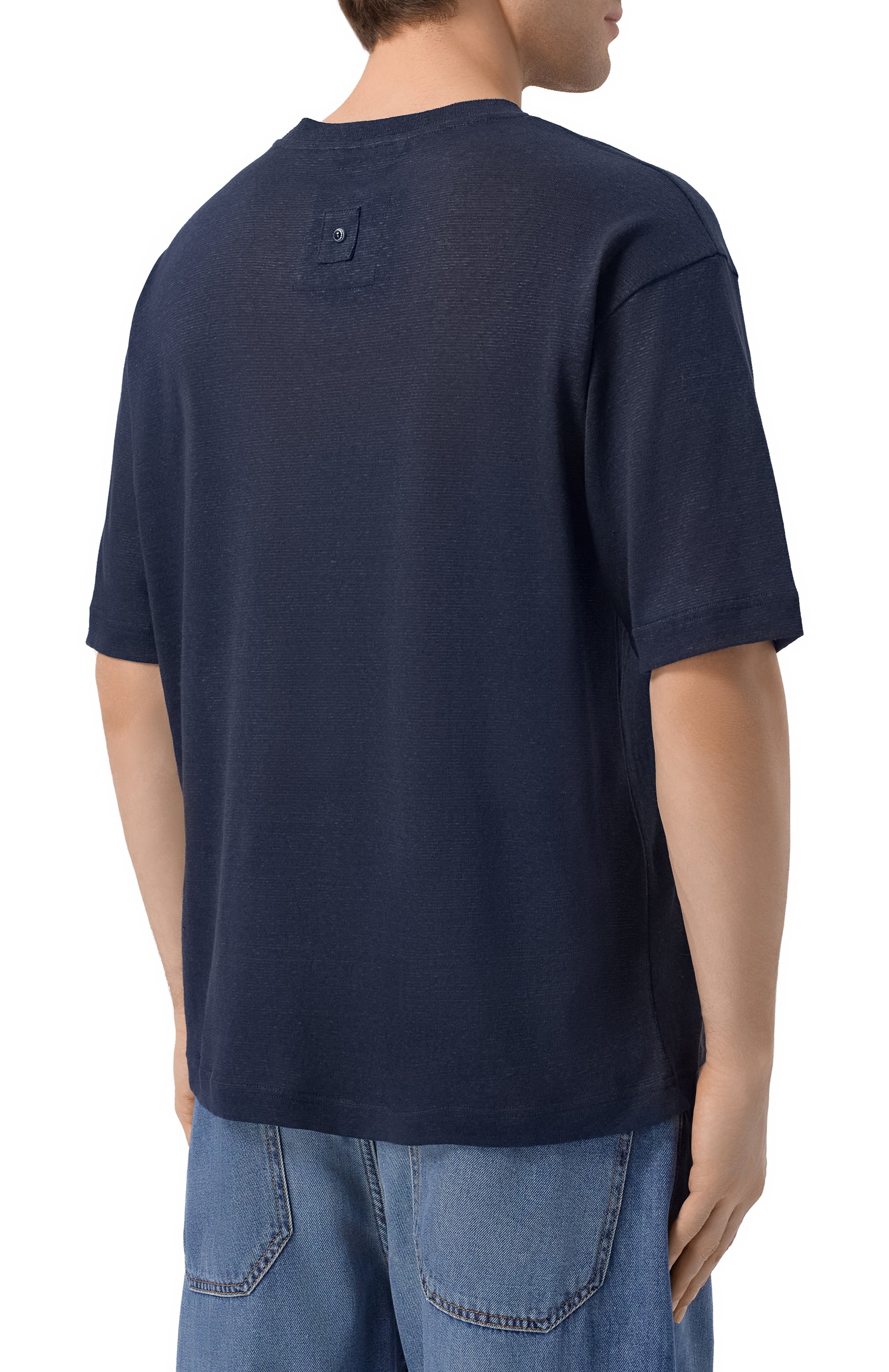 Футболка изо льна и хлопка WHITE SAND, арт. 26SU40/657, фото 4