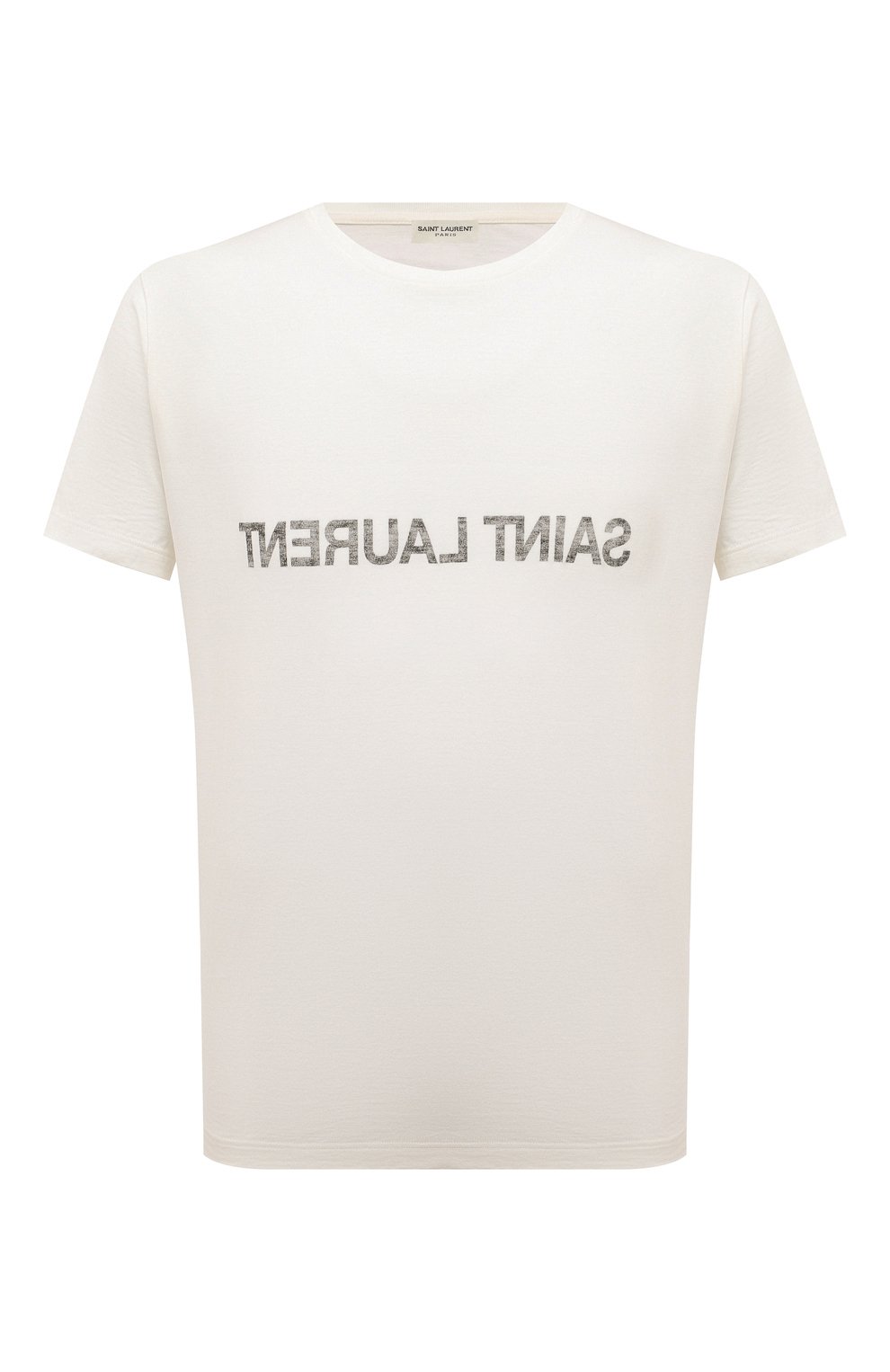 Хлопковая футболка SAINT LAURENT, арт. 663278/Y37AW, фото 1